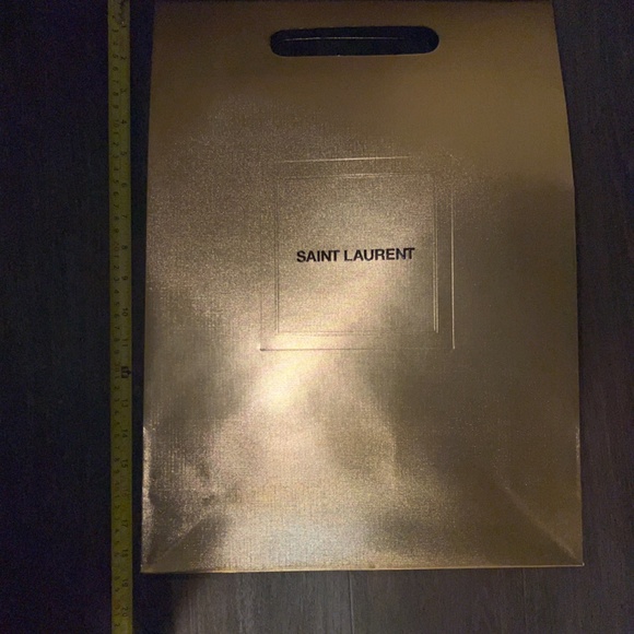 Saint Laurent Gold Shopping Bag - Picture 3 of 3